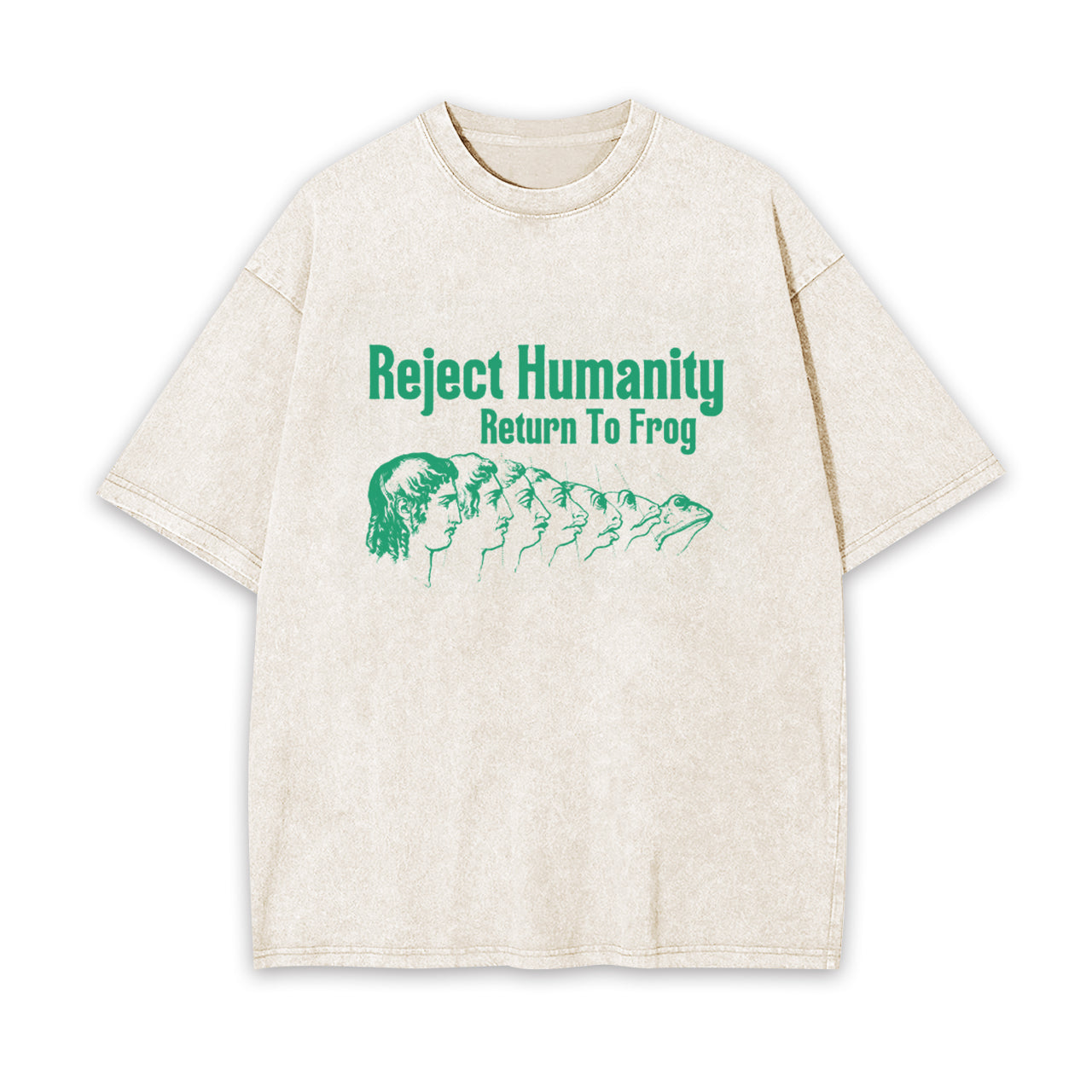 Reject Humanity Return To Frog Garment-dye Tees