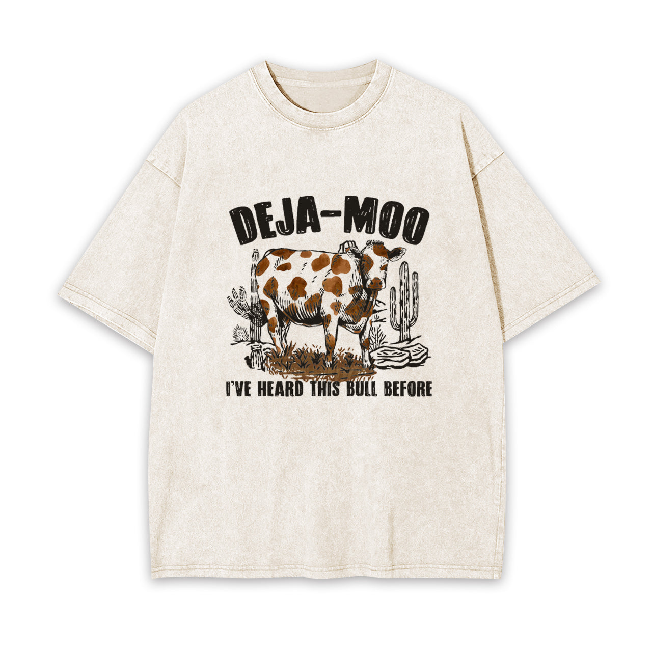 Deja-Moo Garment-dye Tees