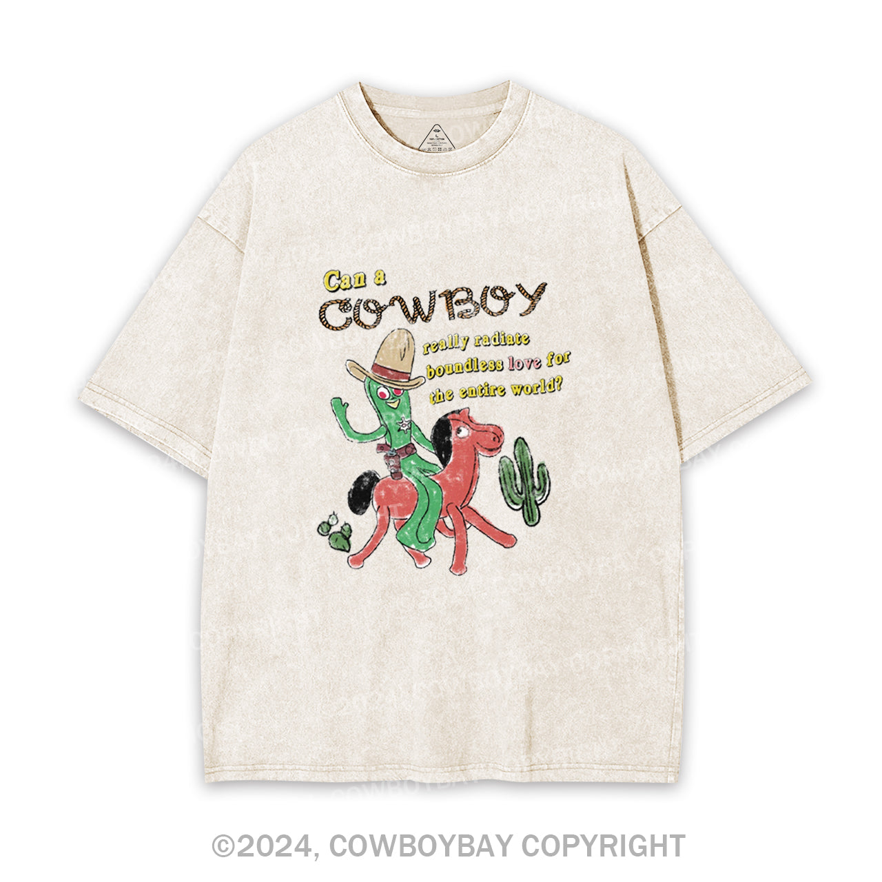 Buddhist Cowboy Garment-dye Tees