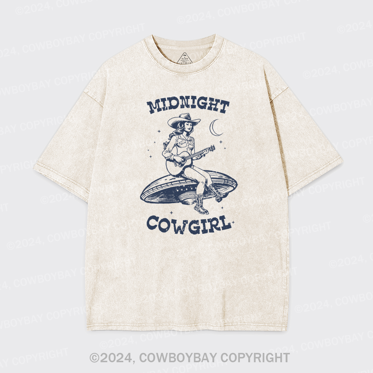 Midnight Cowgirl Garment-dye Tees