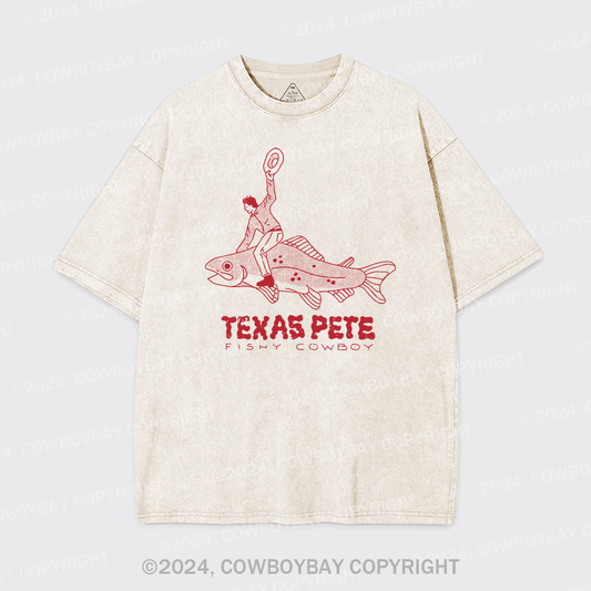 Texas Pete Cowboy  Garment-dye Tees