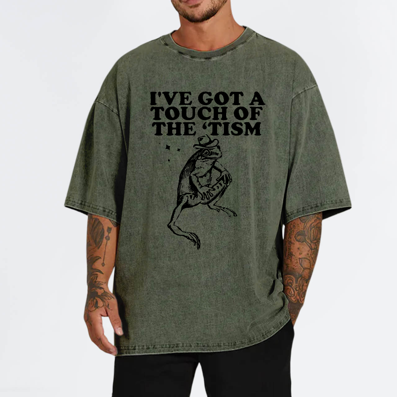 I've Got A Touch Of The Tism Garment-dye Tees