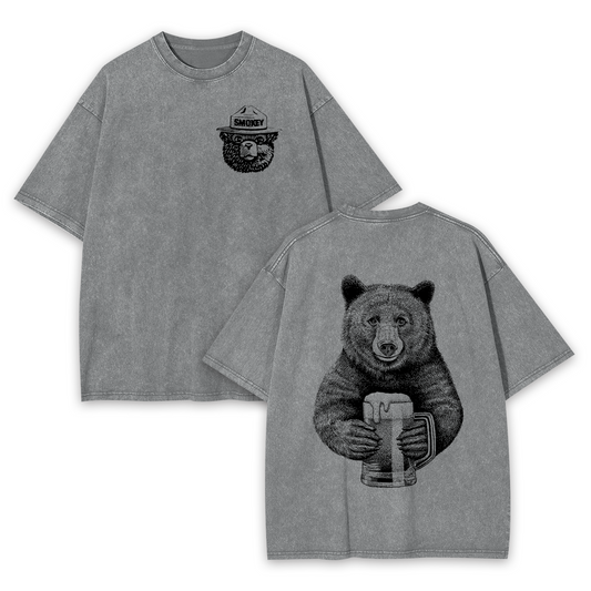 Smokey The Bear Garment-dye Tees