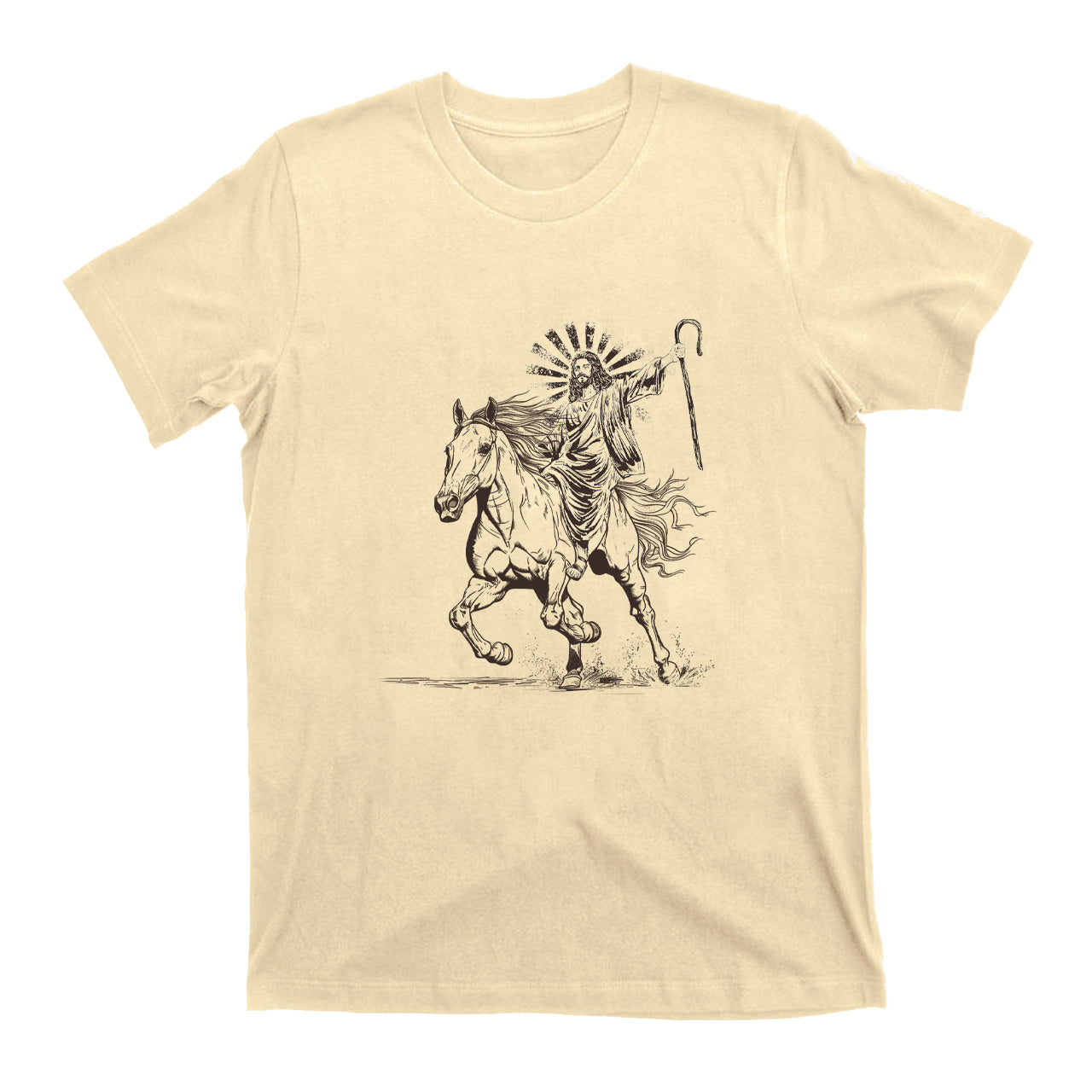 Jesus Riding Horse T-Shirts