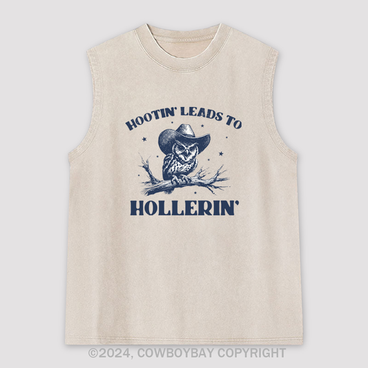 Hootin' Leads to Hollerin' Washed Tanks