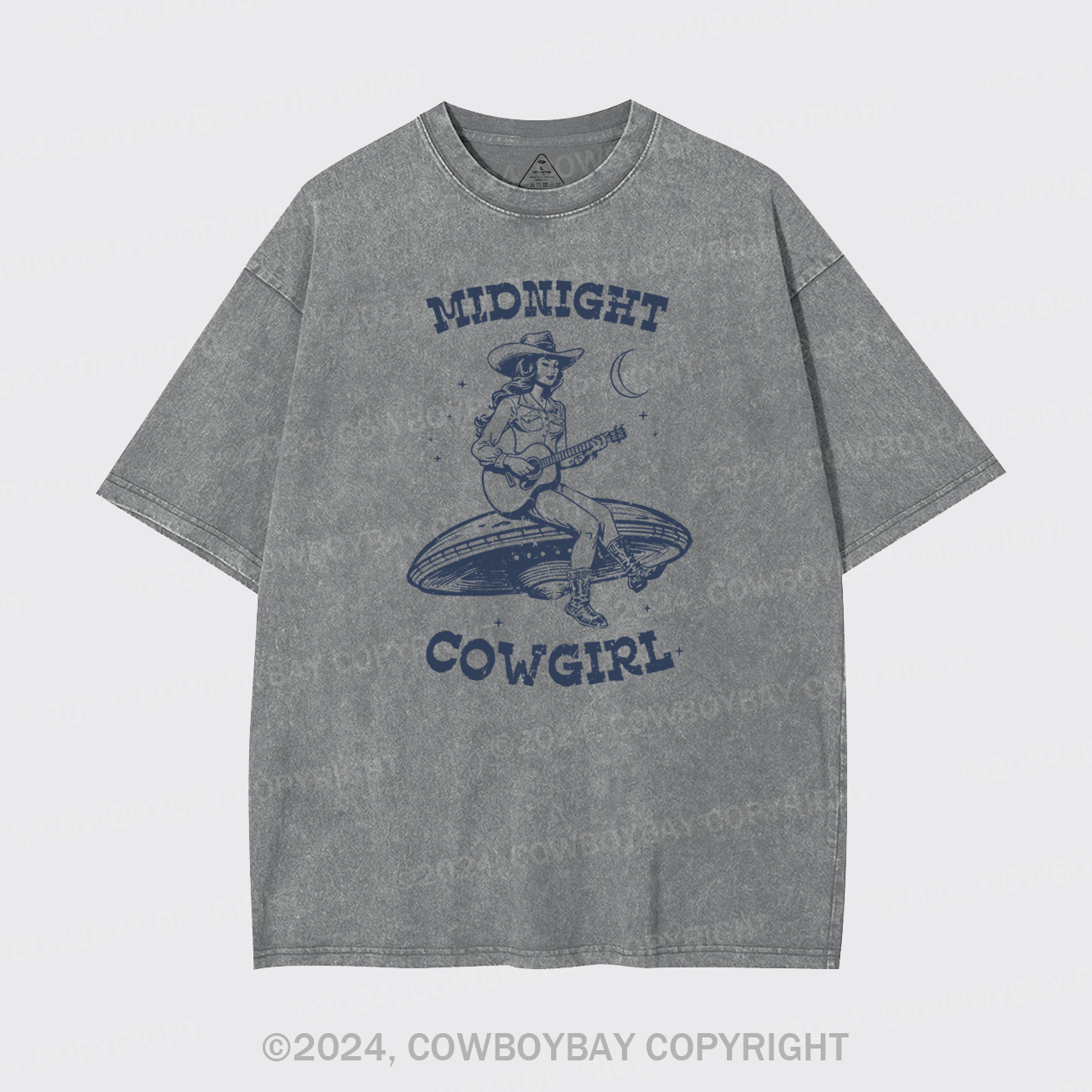 Midnight Cowgirl Garment-dye Tees