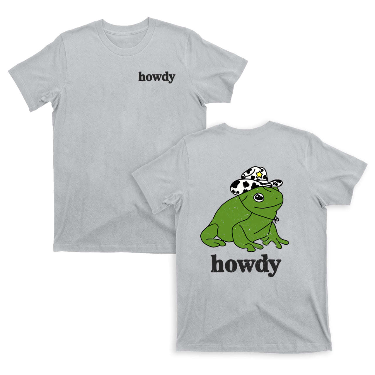 Howdy Cute Frog T-Shirts