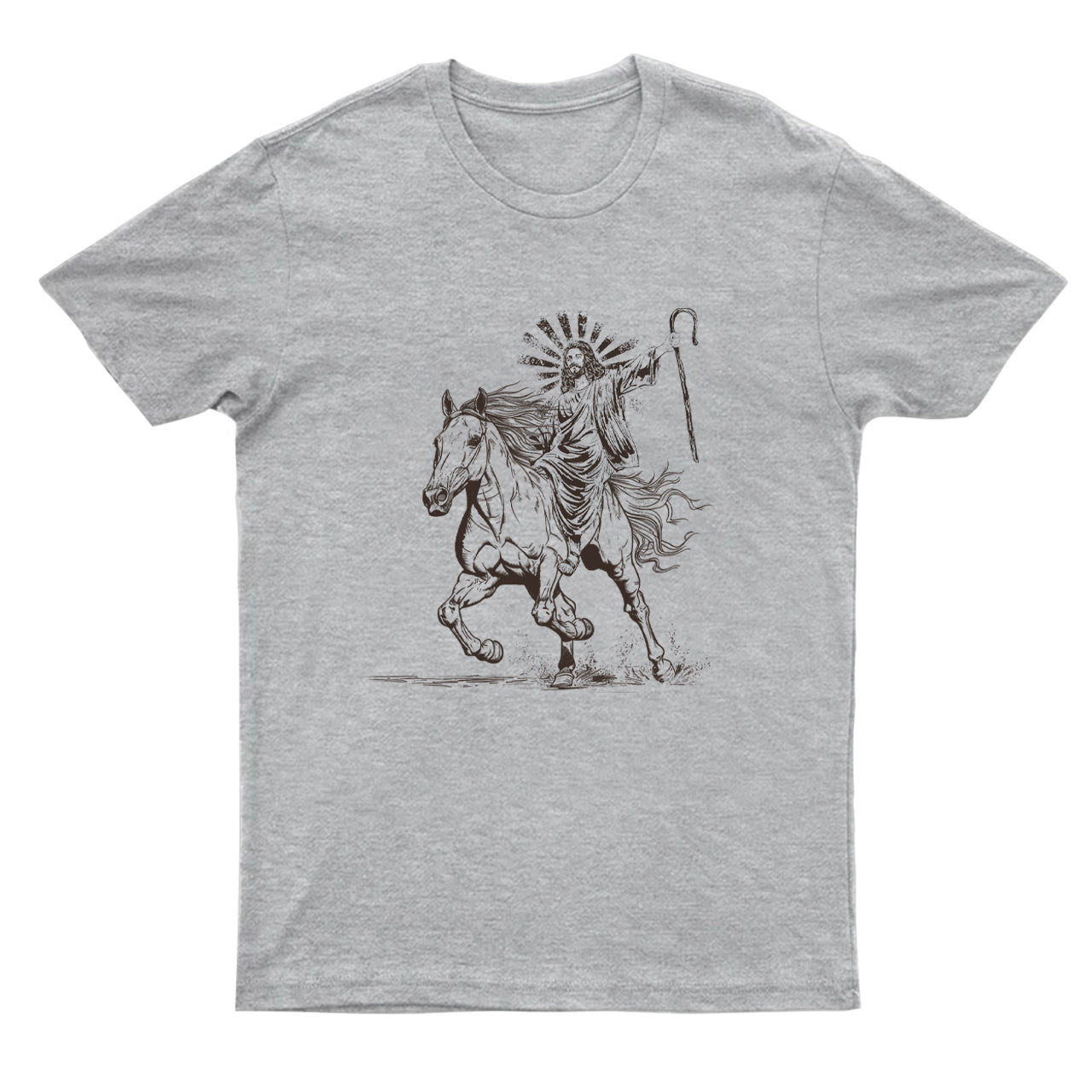 Jesus Riding Horse T-Shirts