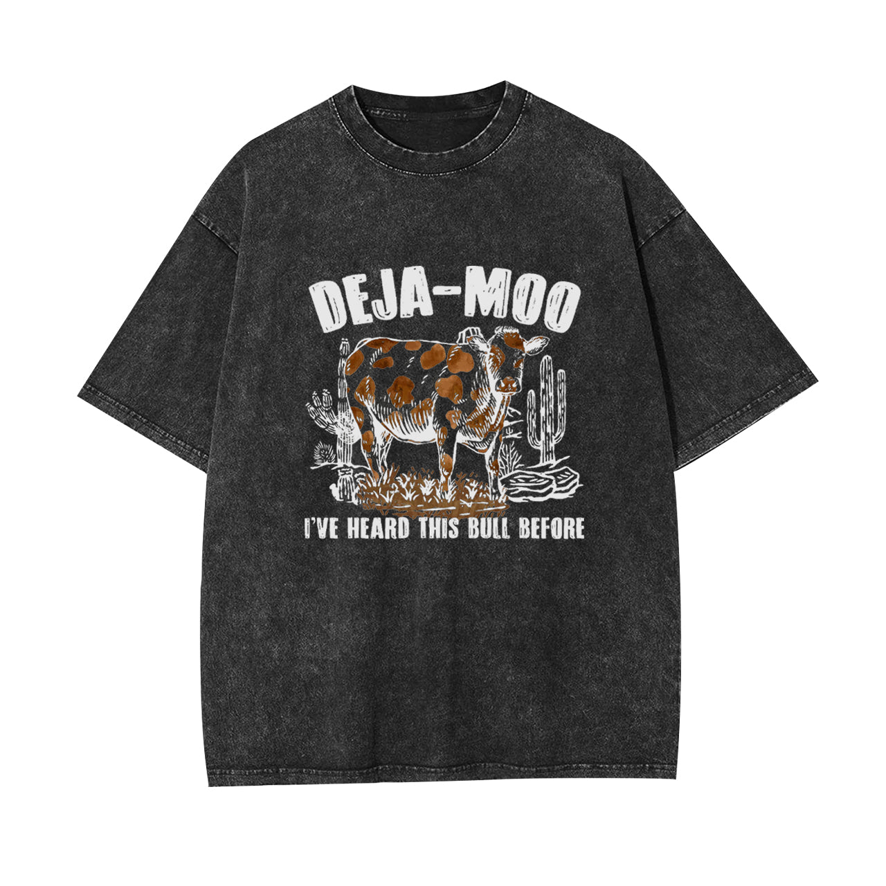 Deja-Moo Garment-dye Tees