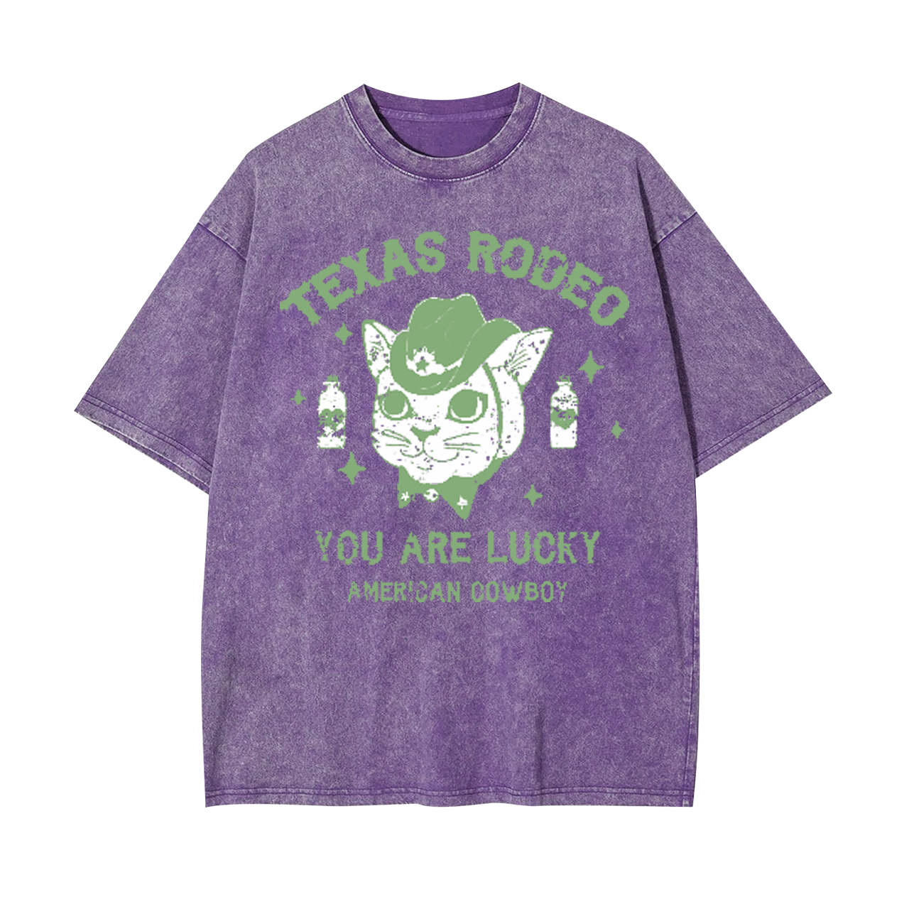 You Are Lucky American Cowboy Garment-dye Tees