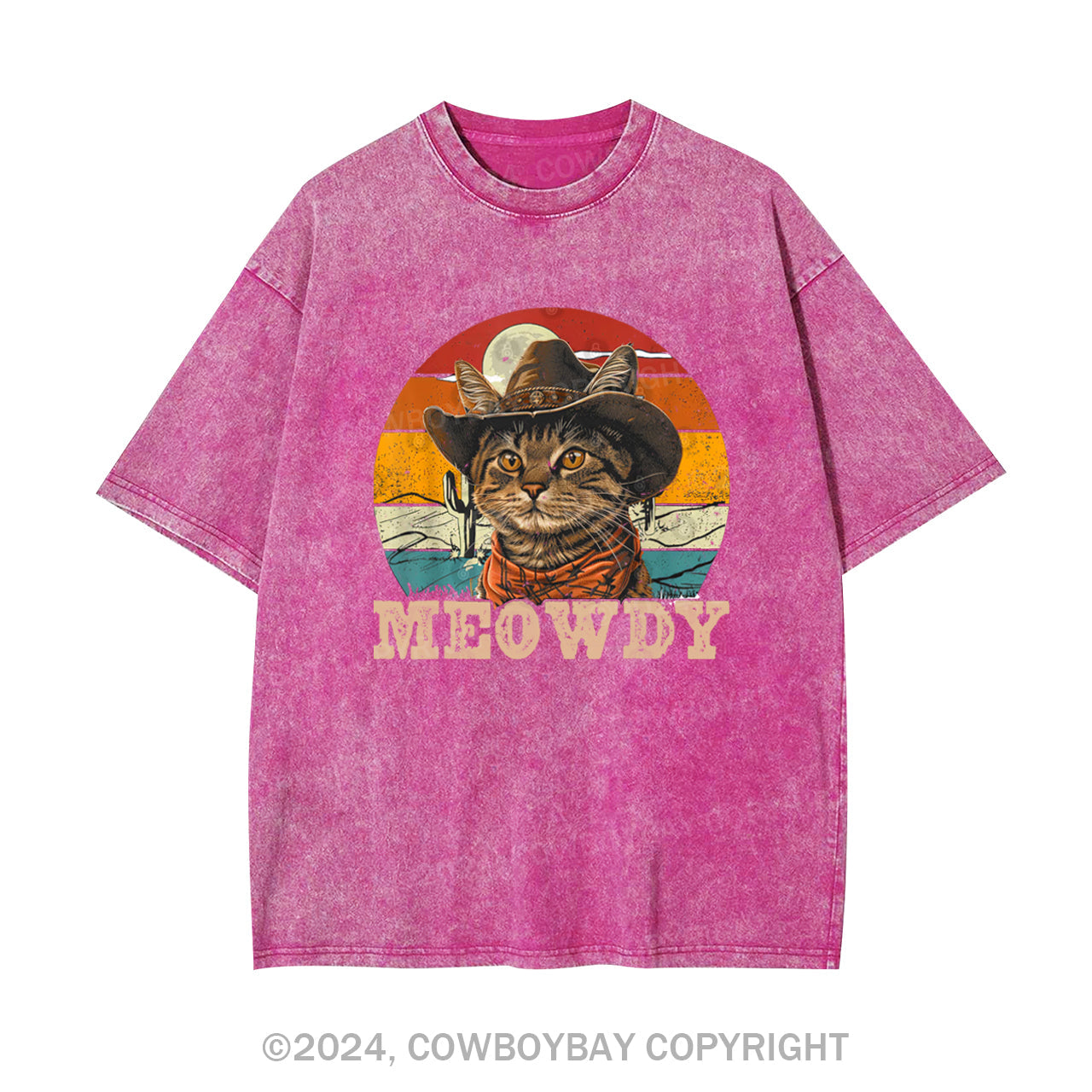 Western Cats Garment-dye Tees