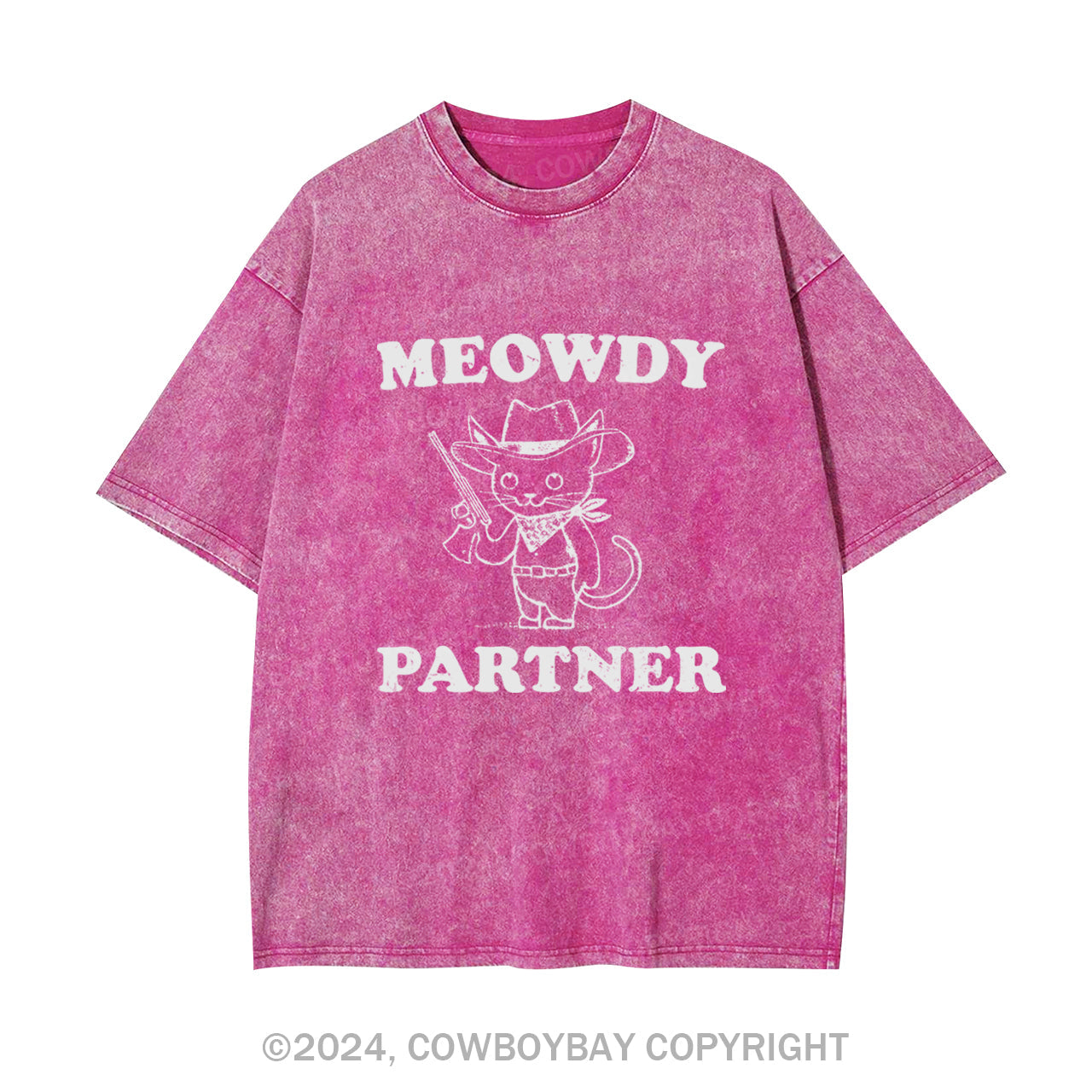 Meowdy Partner Garment-dye Tees