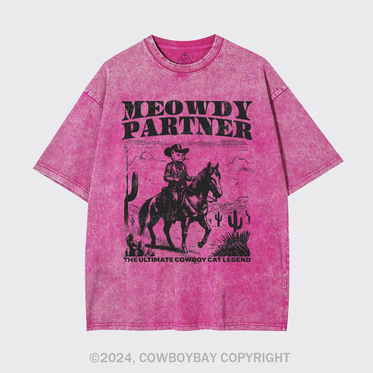 The Ultimate Cowboy Cat Legend Garment-dye Tees