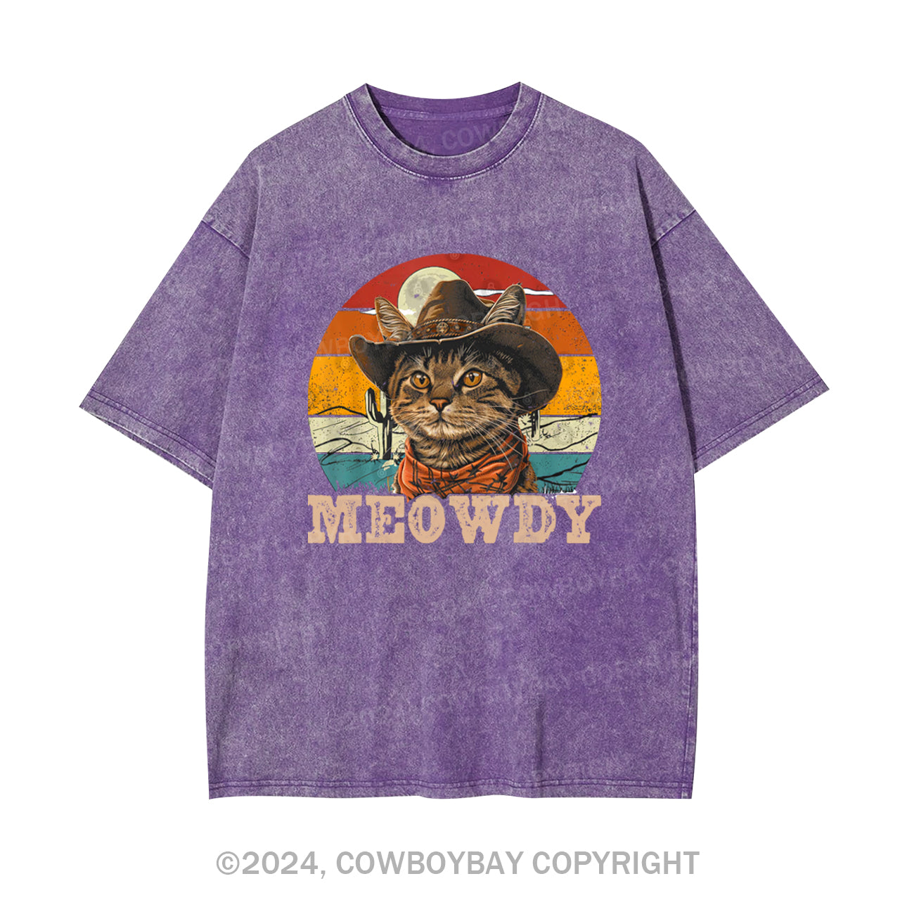 Western Cats Garment-dye Tees