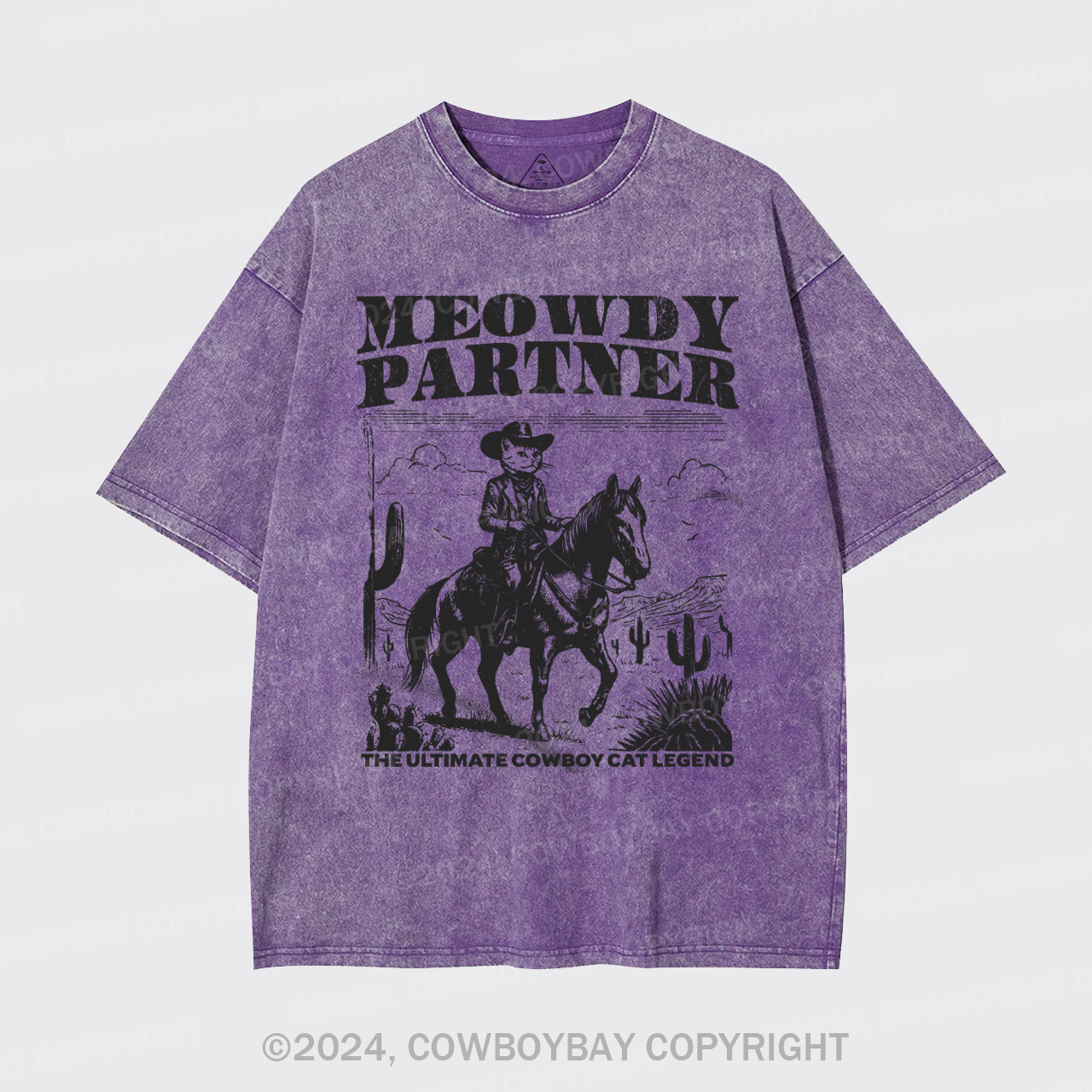 The Ultimate Cowboy Cat Legend Garment-dye Tees