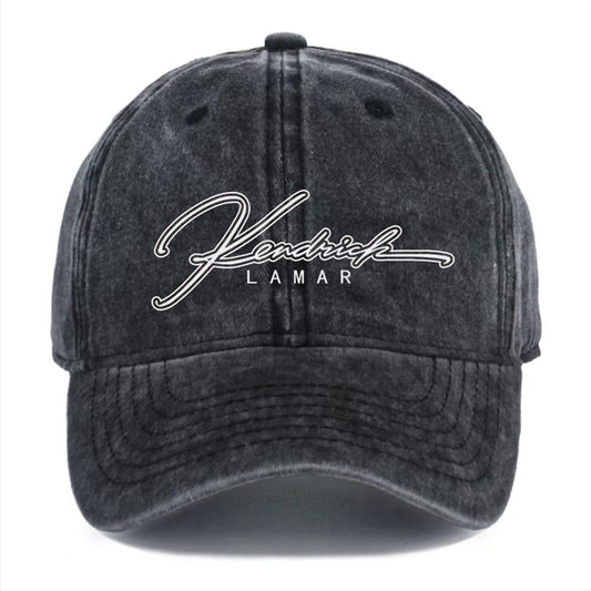 KENDRICK LAMAR SIGN LOGO WASH HAT