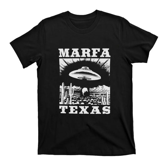 Marfa Texas Armadillo UFO Souvenir T-Shirts