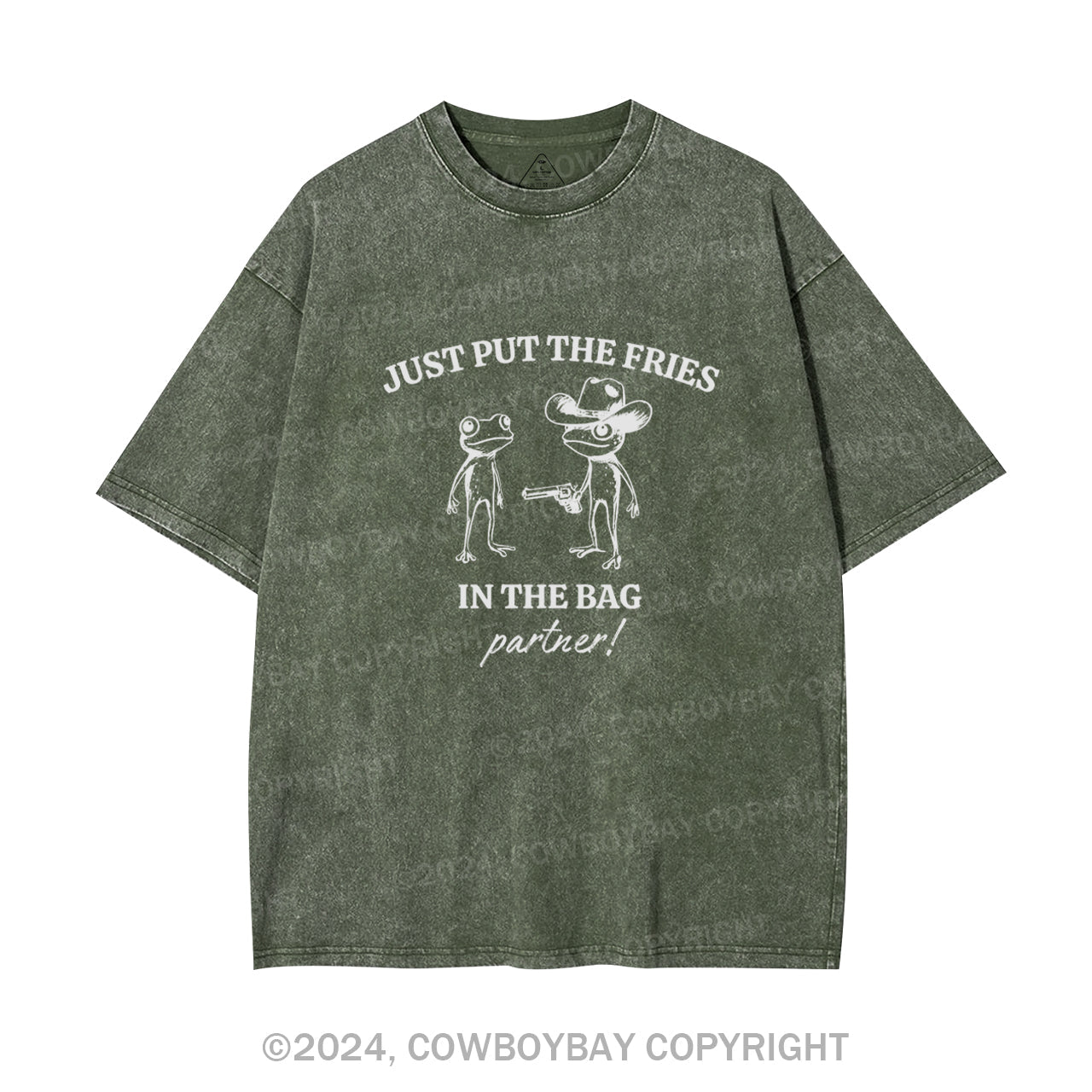 Just Put the Fries in the Bag Garment-dye Tees