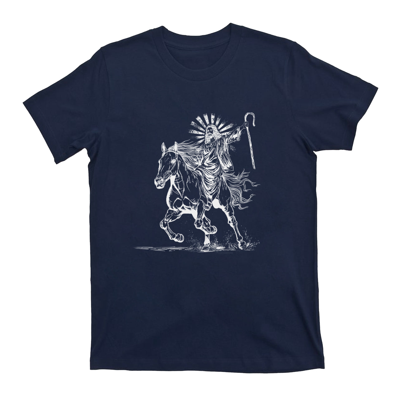 Jesus Riding Horse T-Shirts