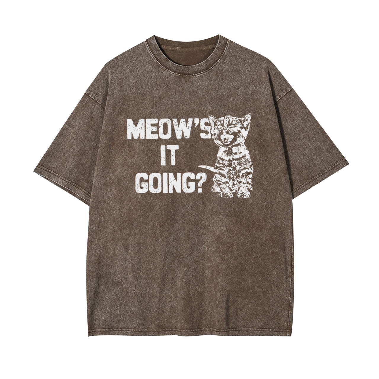 Meow's It Going Garment-dye Tees