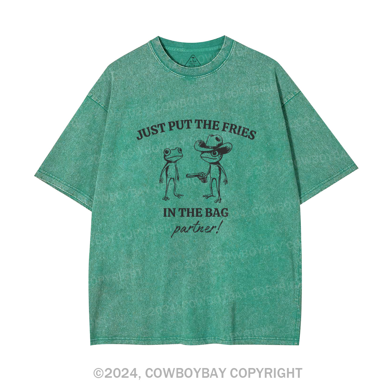 Just Put the Fries in the Bag Garment-dye Tees