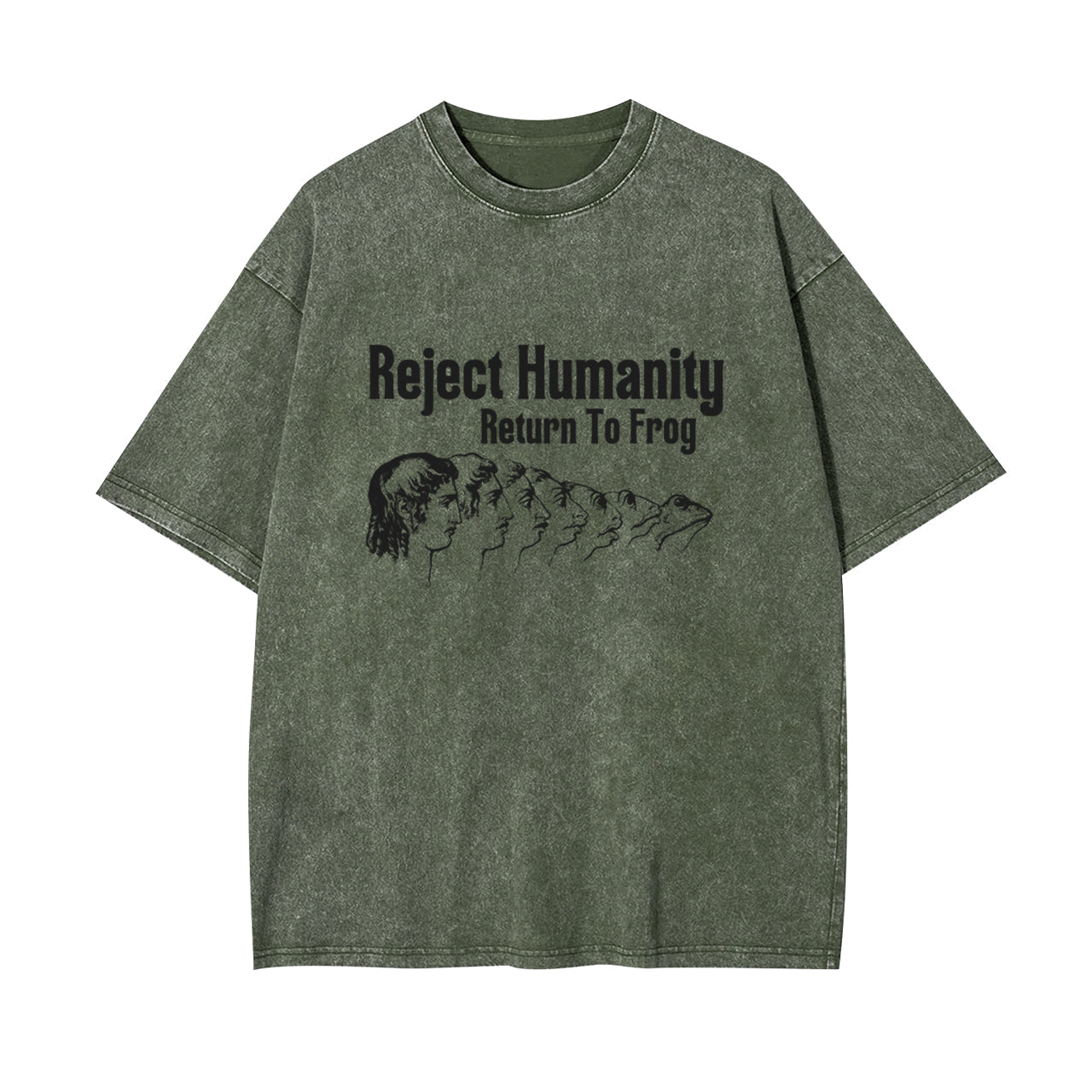 Reject Humanity Return To Frog Garment-dye Tees