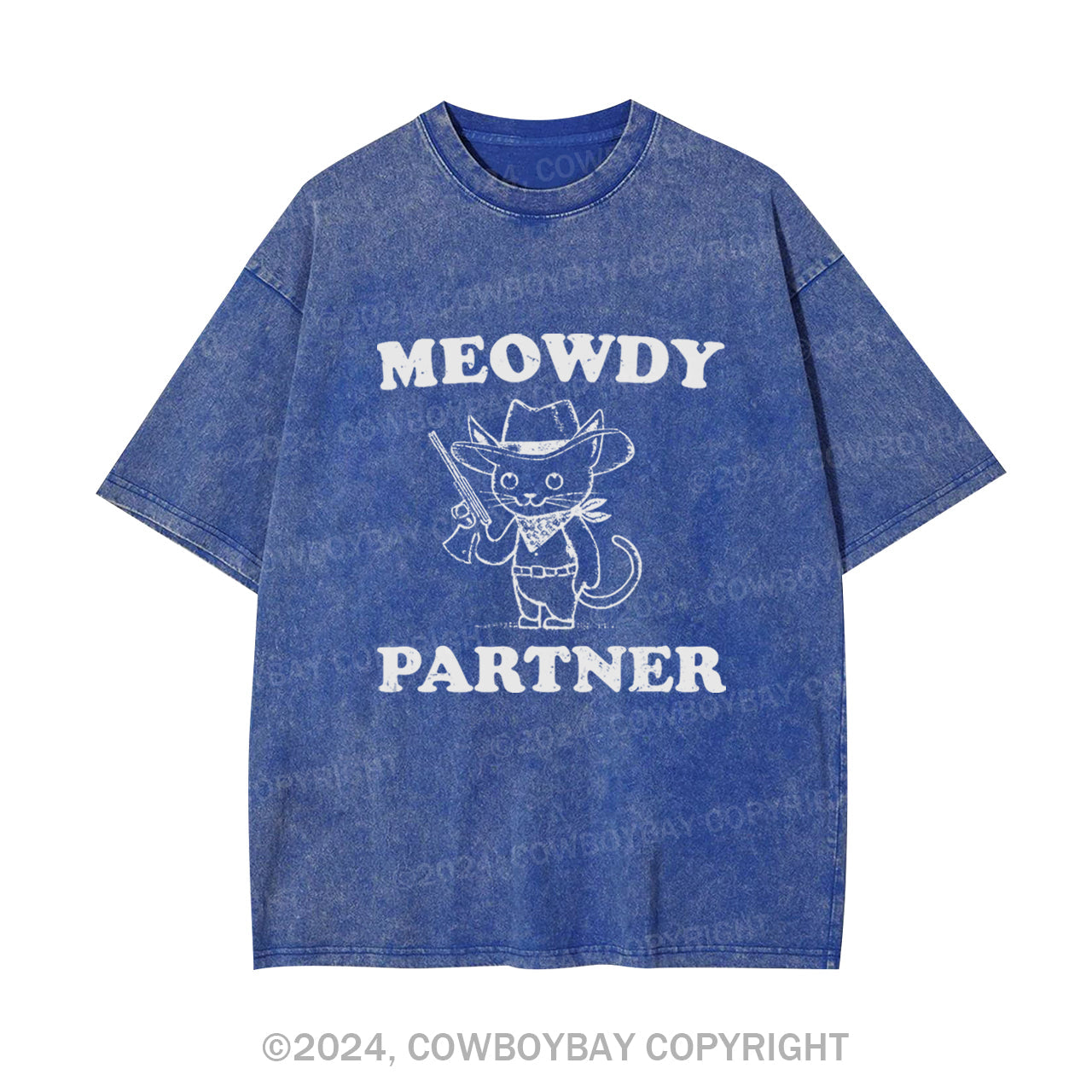 Meowdy Partner Garment-dye Tees