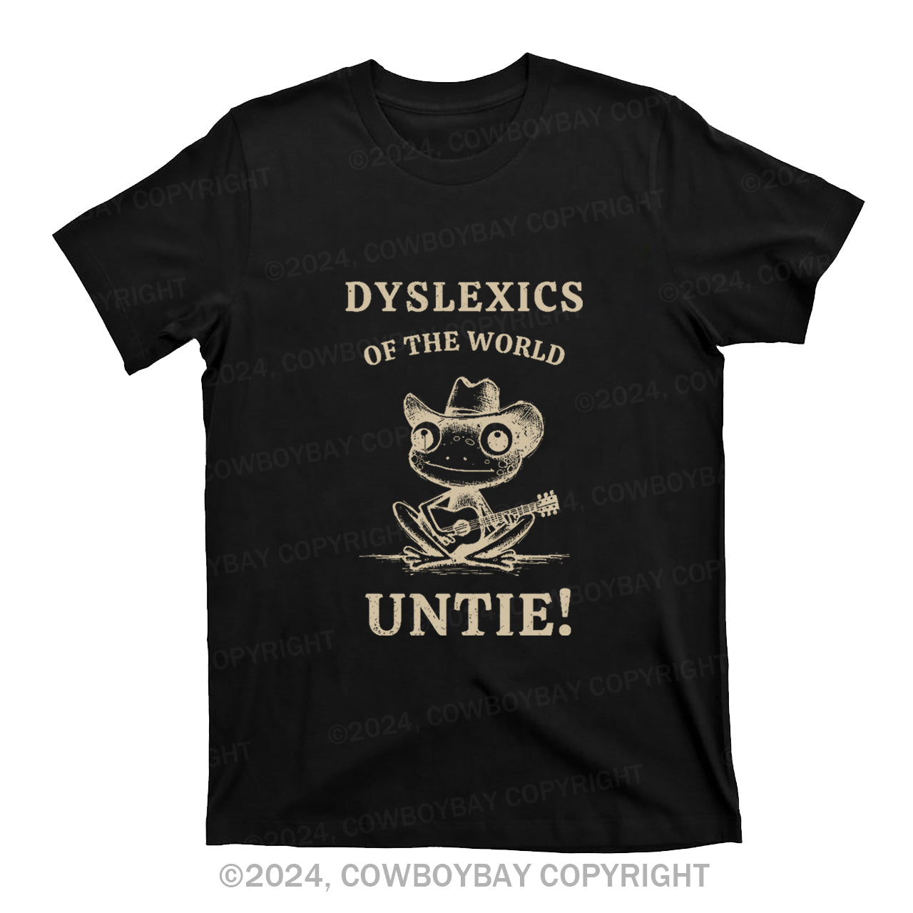 Dyslexics Of The World Untie T-Shirts