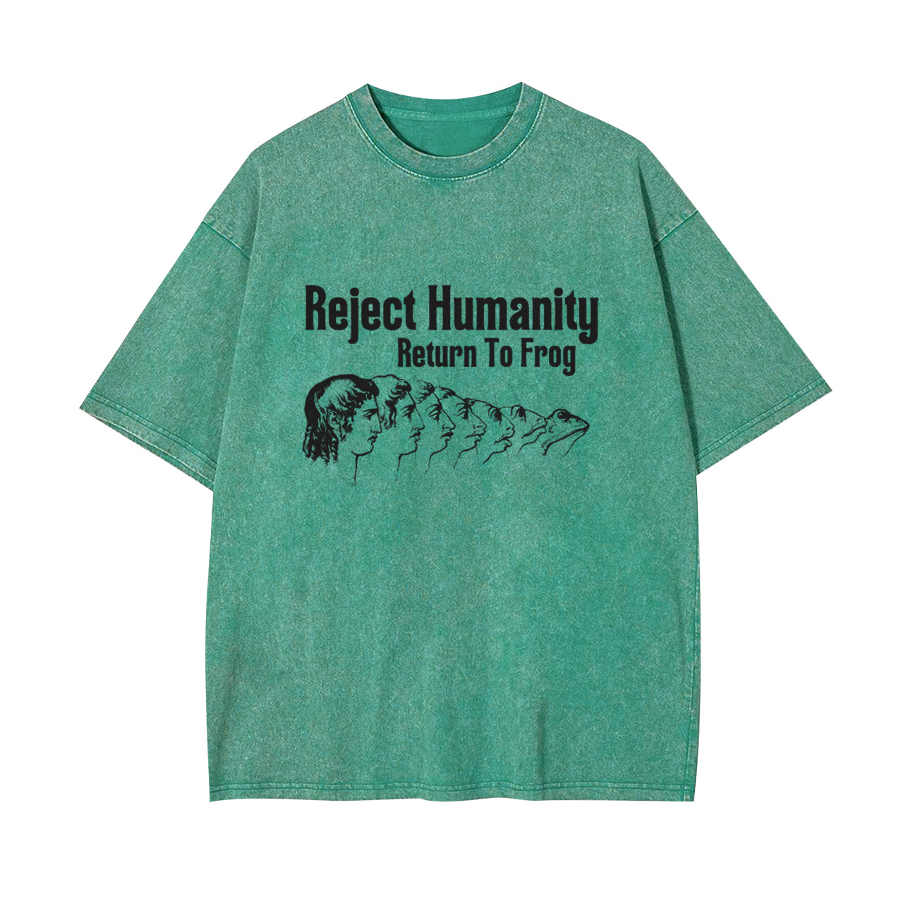 Reject Humanity Return To Frog Garment-dye Tees