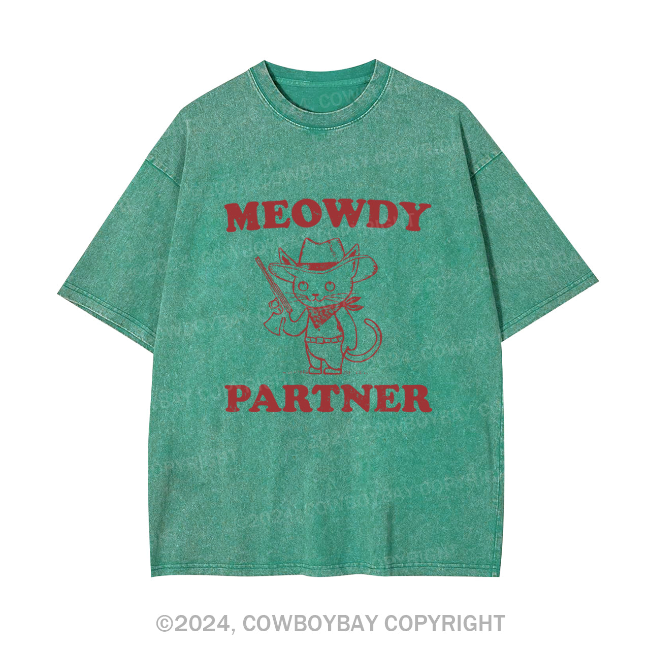 Meowdy Partner Garment-dye Tees