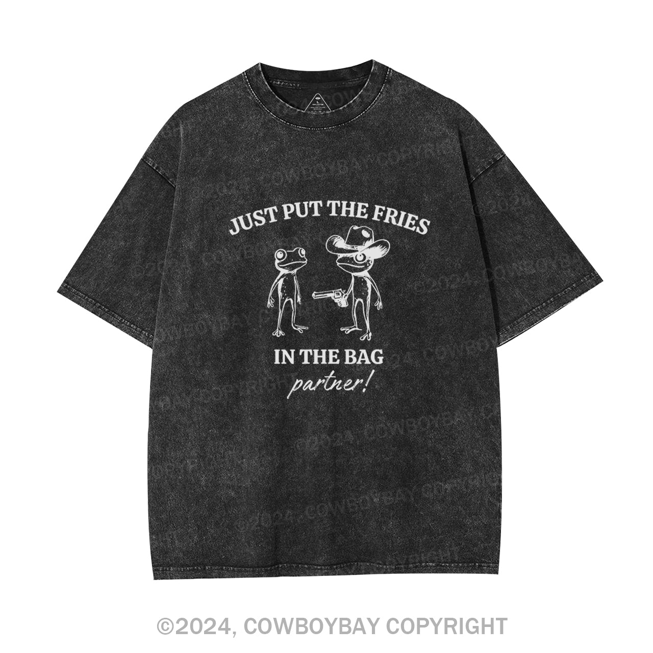 Just Put the Fries in the Bag Garment-dye Tees