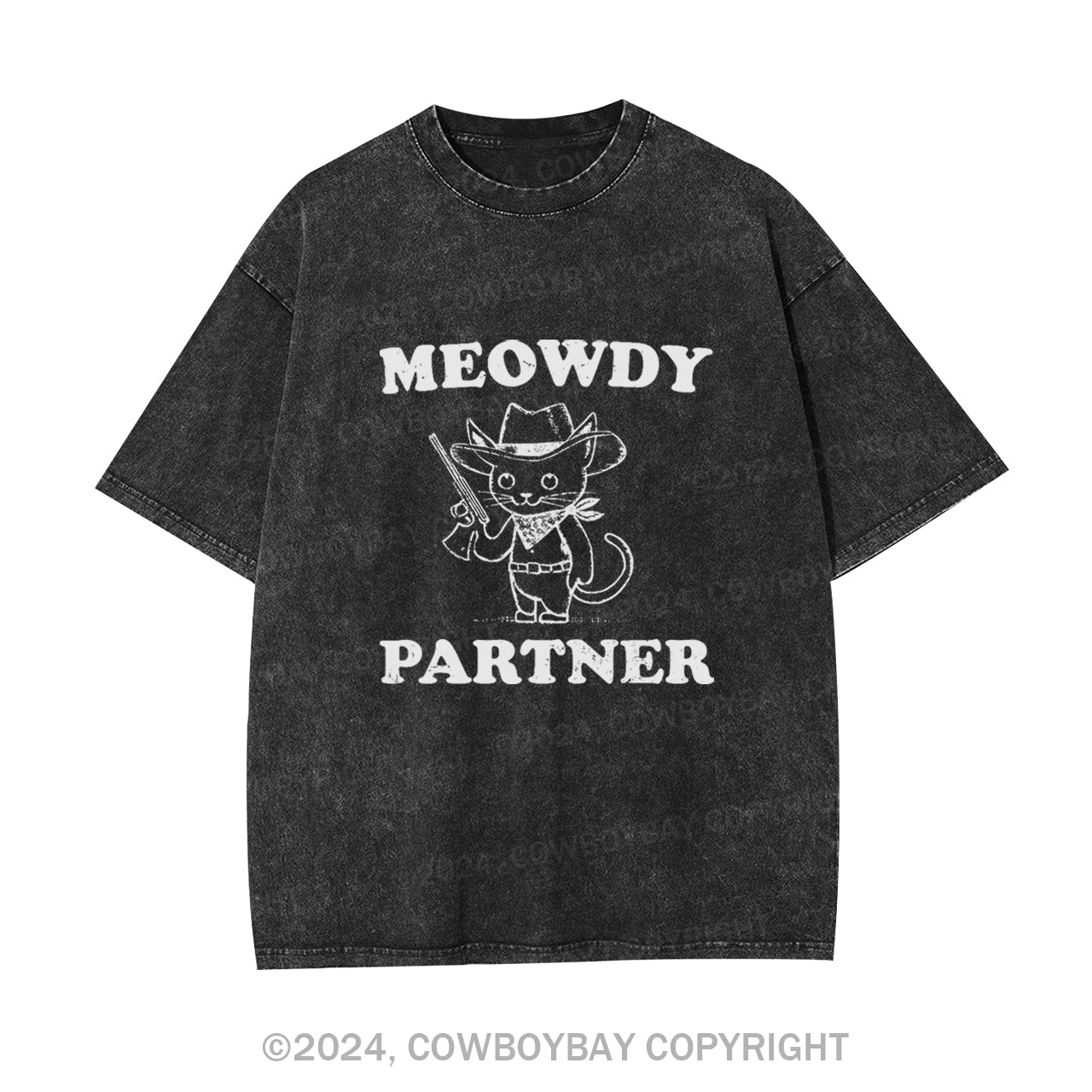 Meowdy Partner Garment-dye Tees