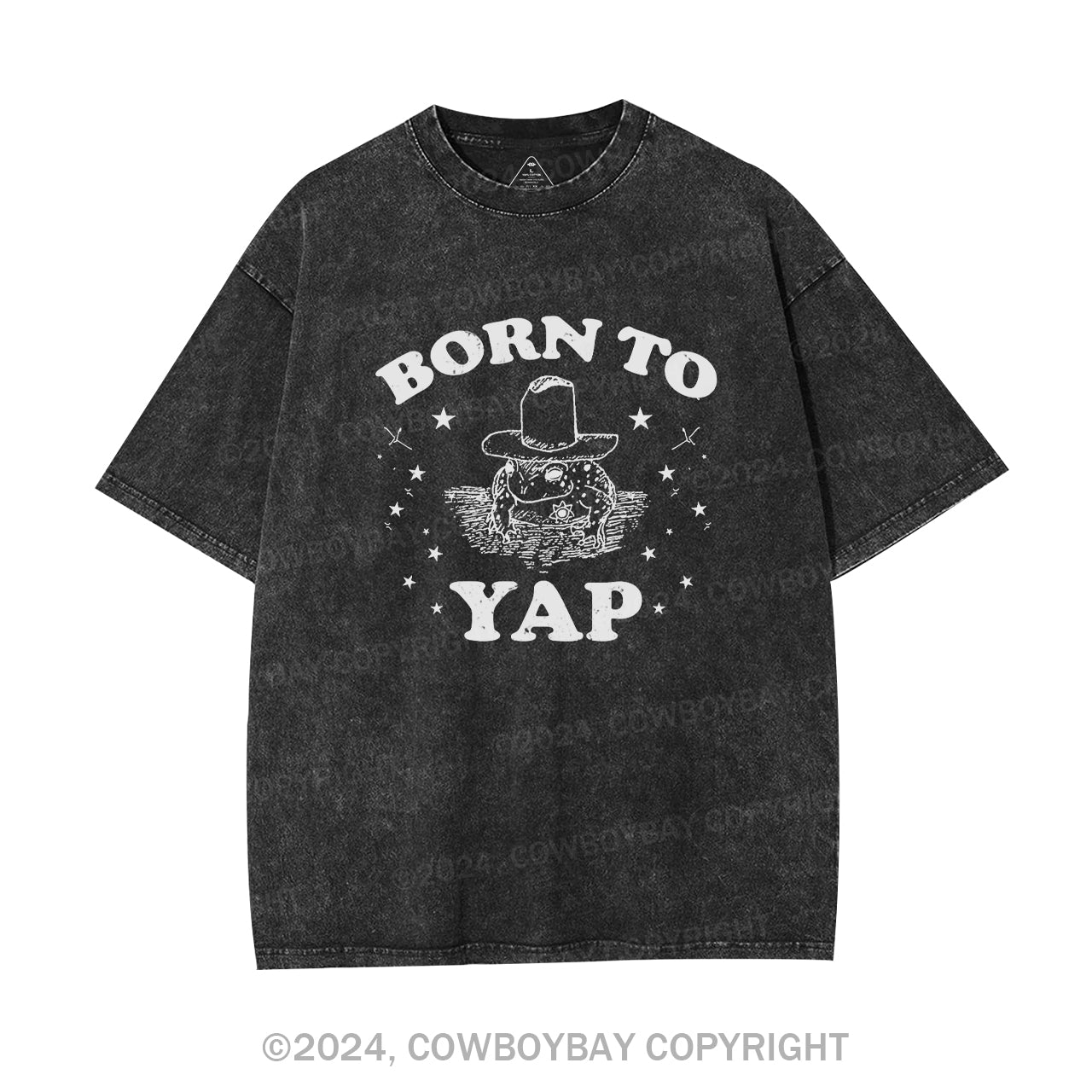 Born To Yap Garment-dye Tees