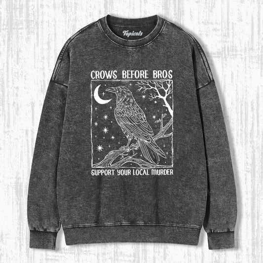 CROWS BEFORE BROS SWEATSHIRTS