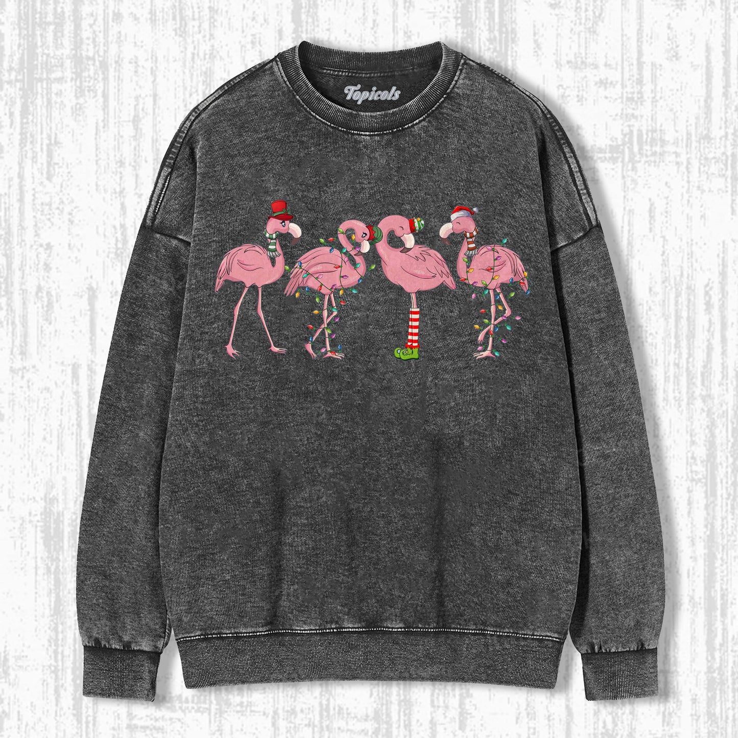 FLAMINGO CHRISTMAS SHIRT