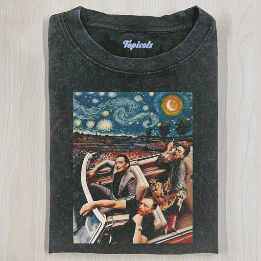 FRIDA KAHLO, SALVADOR DALI AND VINCENT VAN GOGH' T-SHIRT