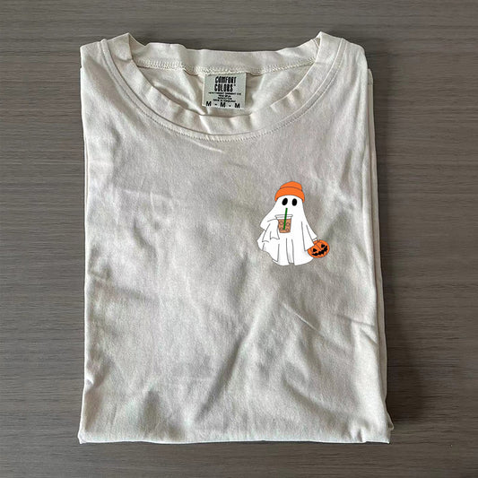 LITTLE GHOST ICE COFFEE TEE