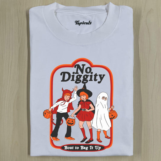 NO DIGGITY HALLOWEEN TEE