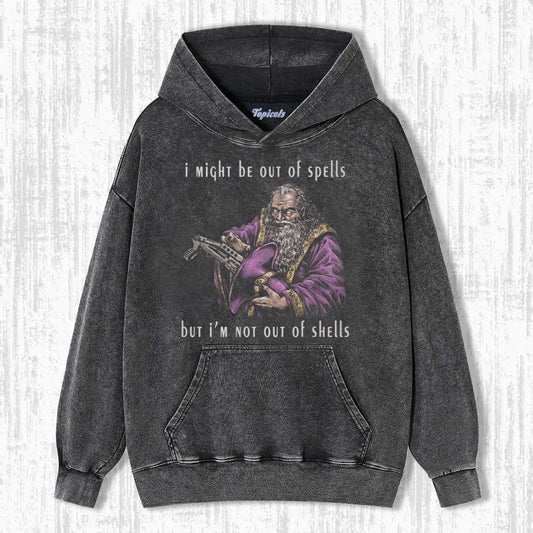 OUT OF SPELLS HOODIE