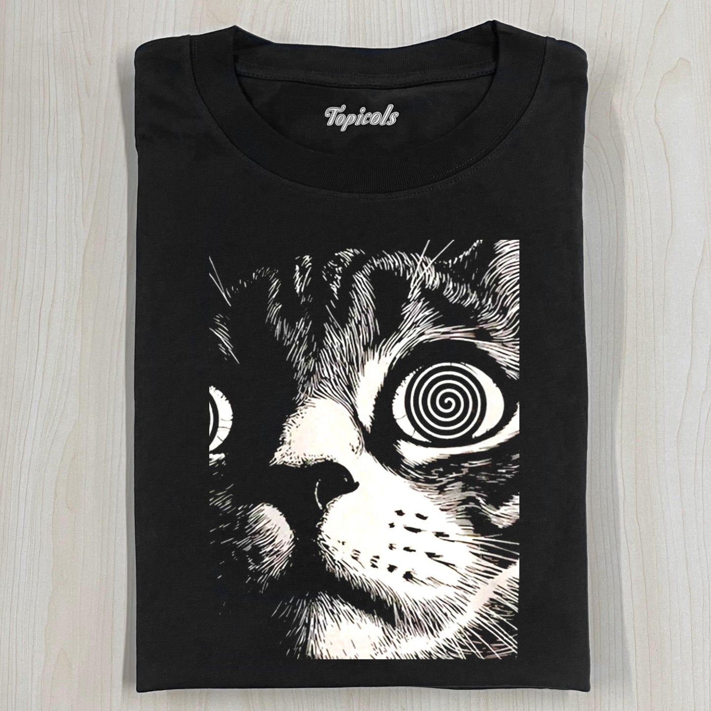 PSYCHEDELIC CAT TEE