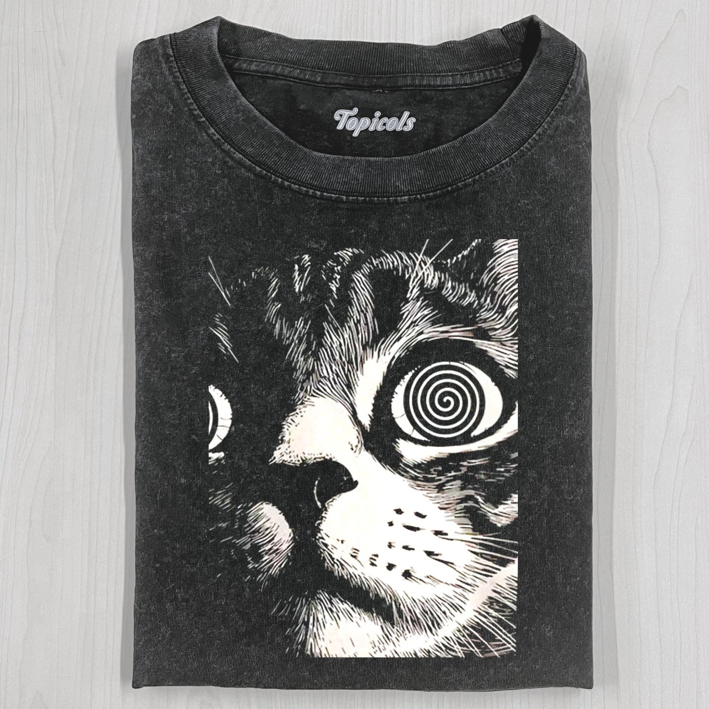 PSYCHEDELIC CAT TEE