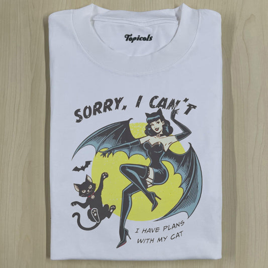 SORRY I CAN'T I HAVE PLANS HALLOWEEN TEE