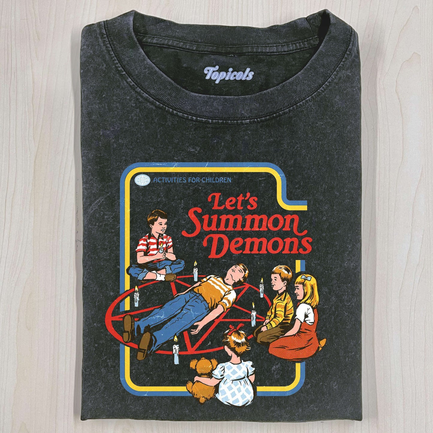 STEVEN RHODES - LET'S SUMMON DEMONS - T-SHIRT