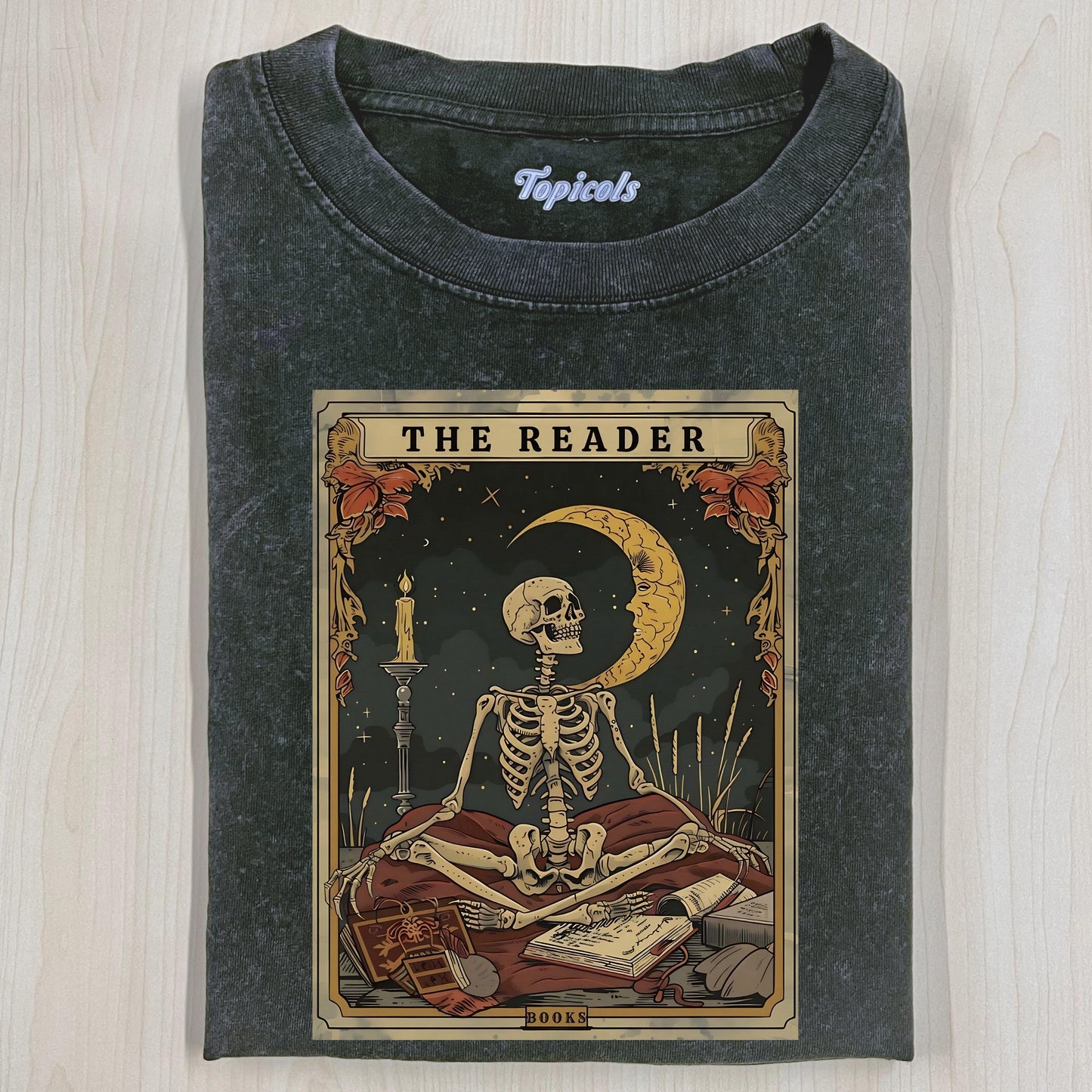 THE READER TAROT CARD SHIRT