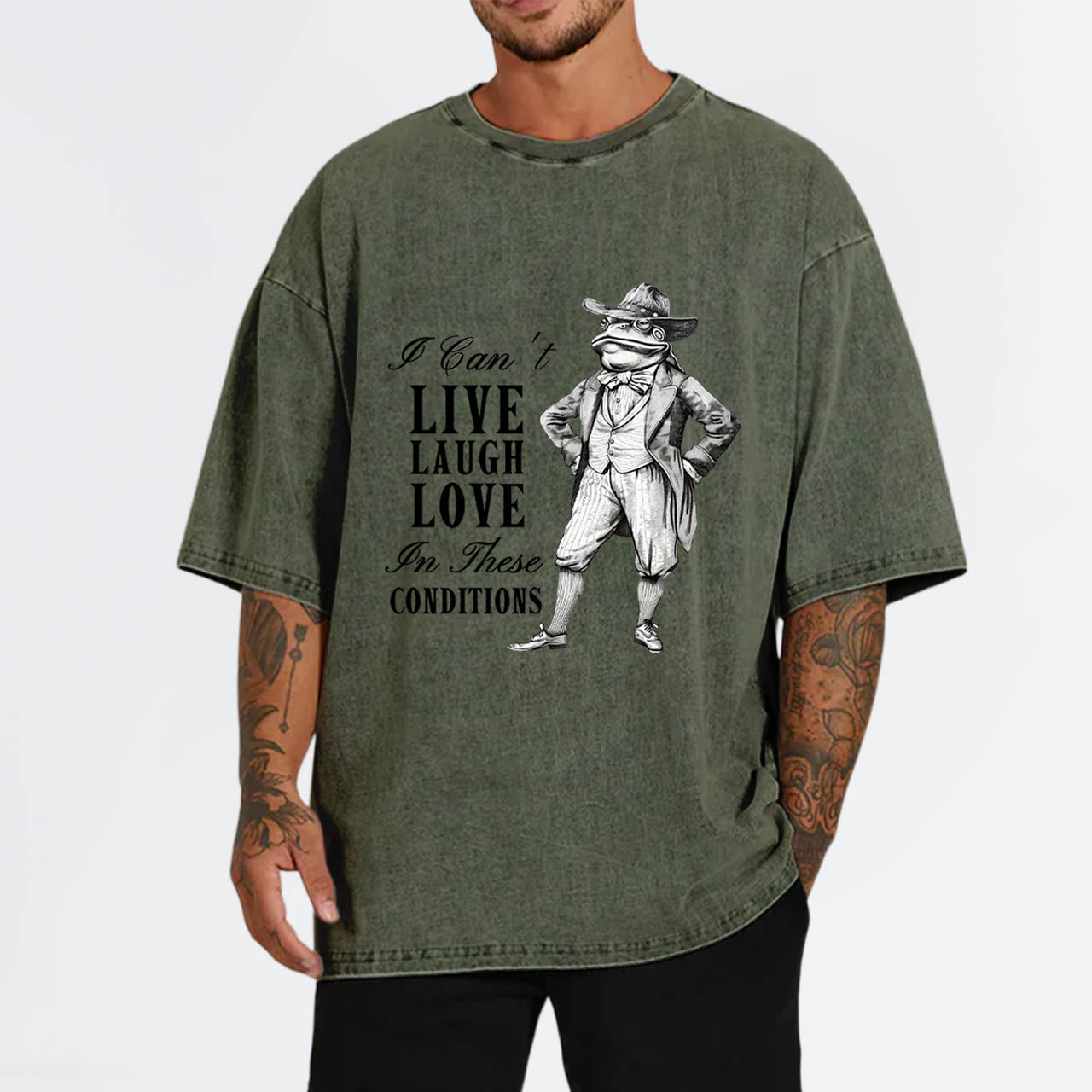 Live Laugh Love Garment-dye Tees